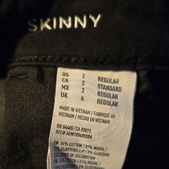 American Eagle Outfitters Black Jeans Straight-Leg - Picture 5 of 5